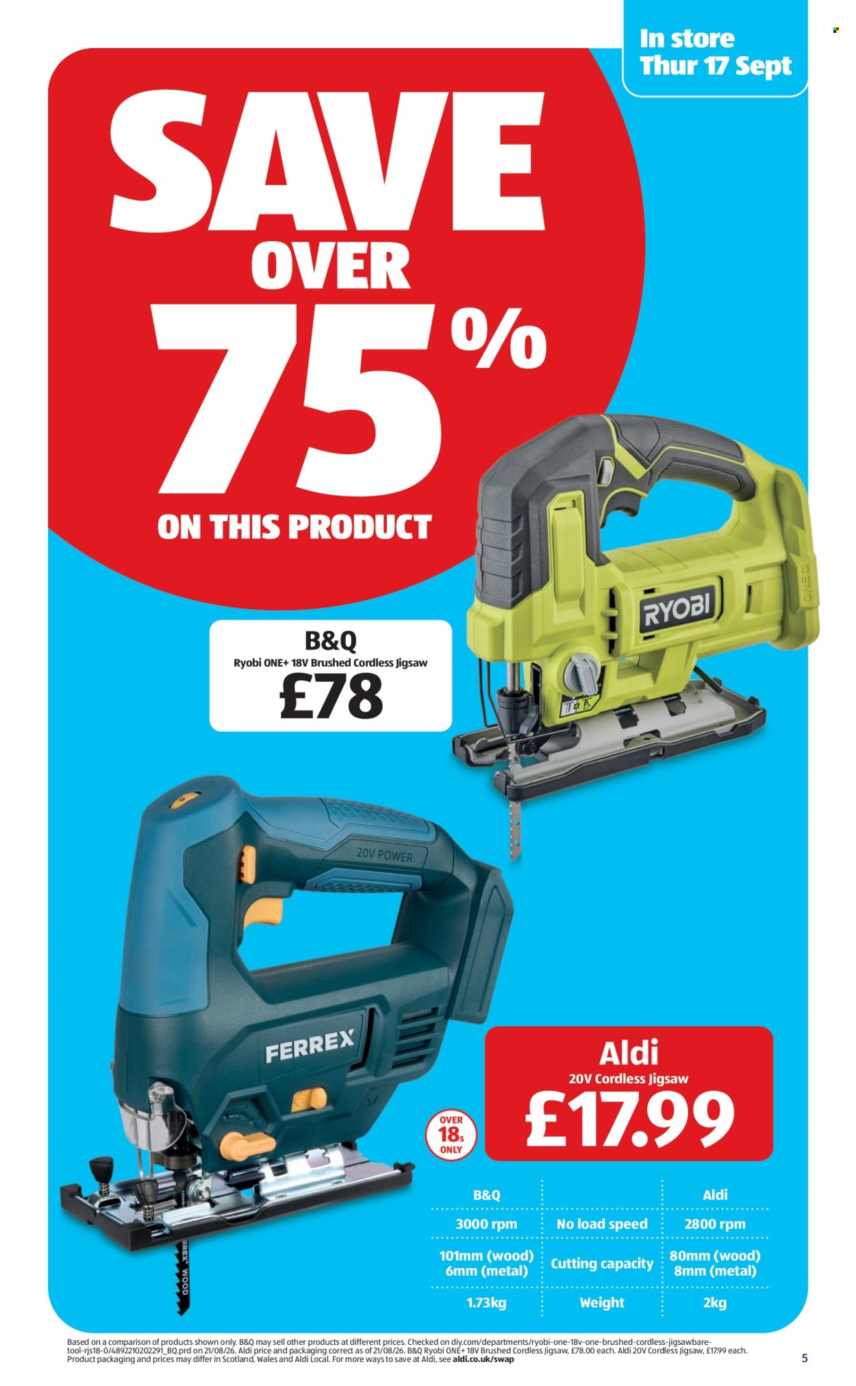 Aldi offer  - 17.9.2026 - 23.9.2026. Page 5. Page 5