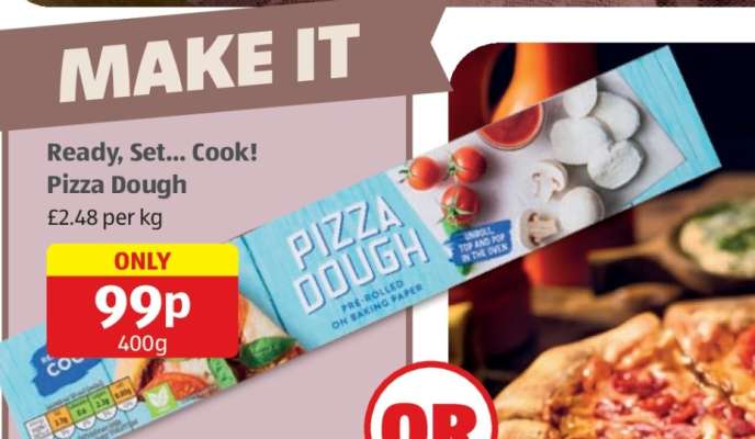 Ready, Set...Cook! Pizza Dough