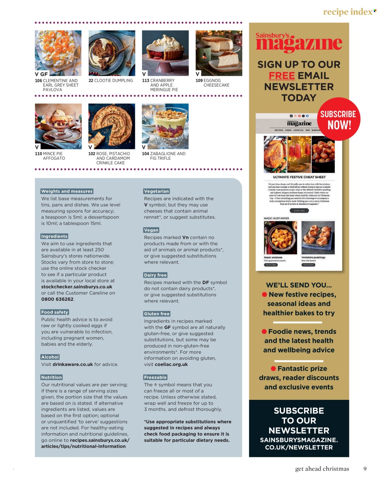 Sainsbury's offer . Page 9. Page 9