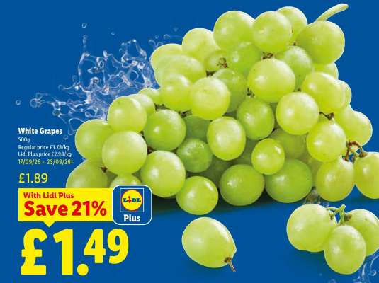 White Grapes