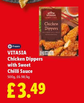 VITASIA Chicken Dippers with Sweet Chilli Sauce