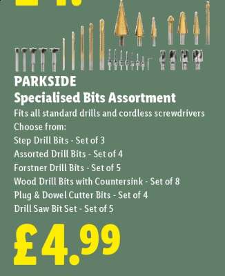 PARKSIDE Specialised Bits Assortment