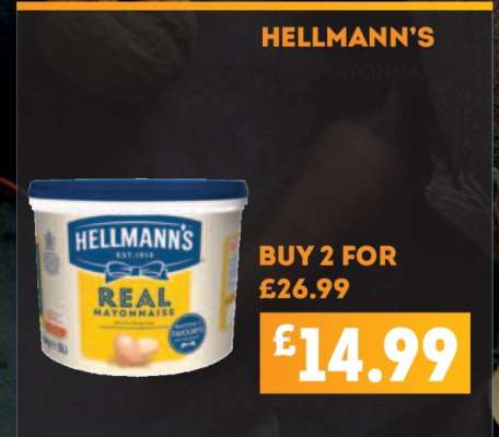 Hellmann’s Real Mayonnaise