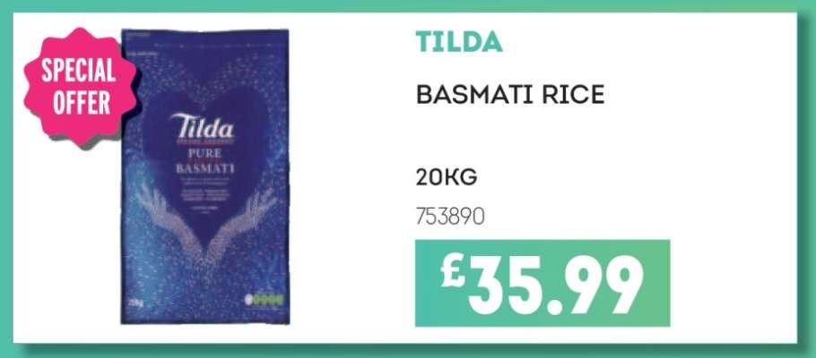 TILDA BASMATI RICE
