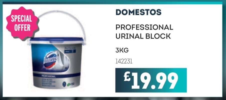 DOMESTOS PROFESSIONAL URINAL BLOCK