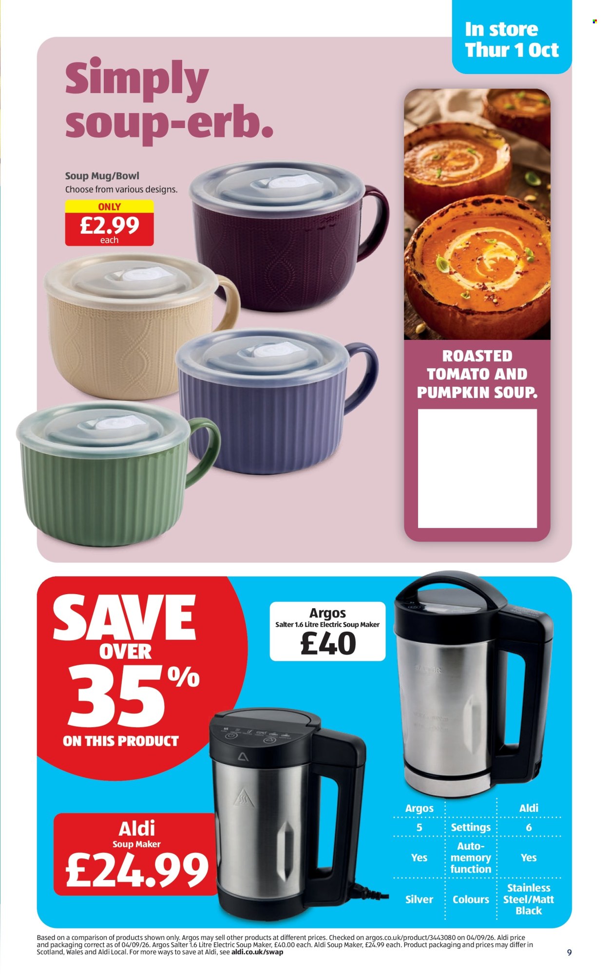 Aldi offer  - 1.10.2026 - 7.10.2026. Page 9. Page 9