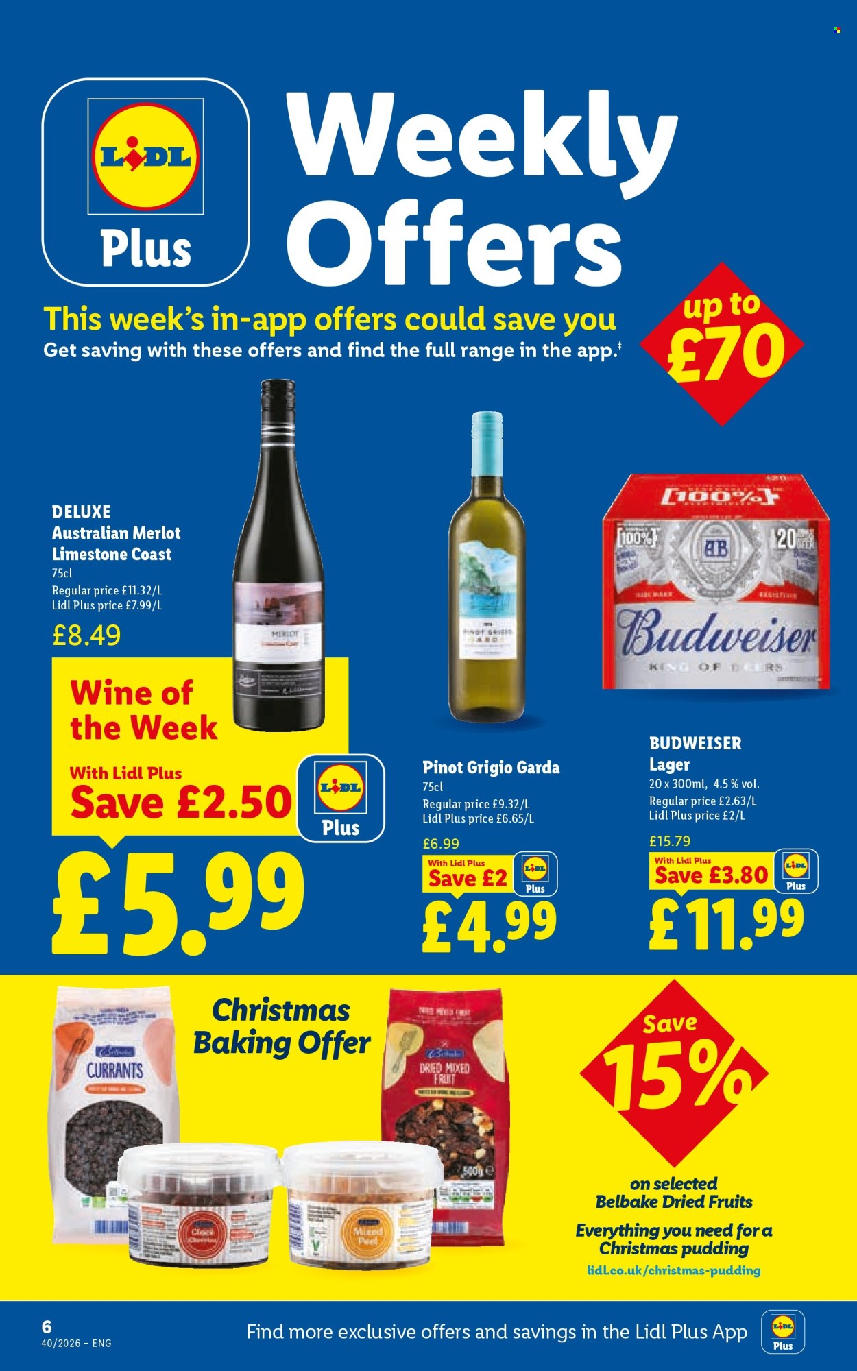 Lidl offer  - 1.10.2026 - 7.10.2026. Page 6. Page 6