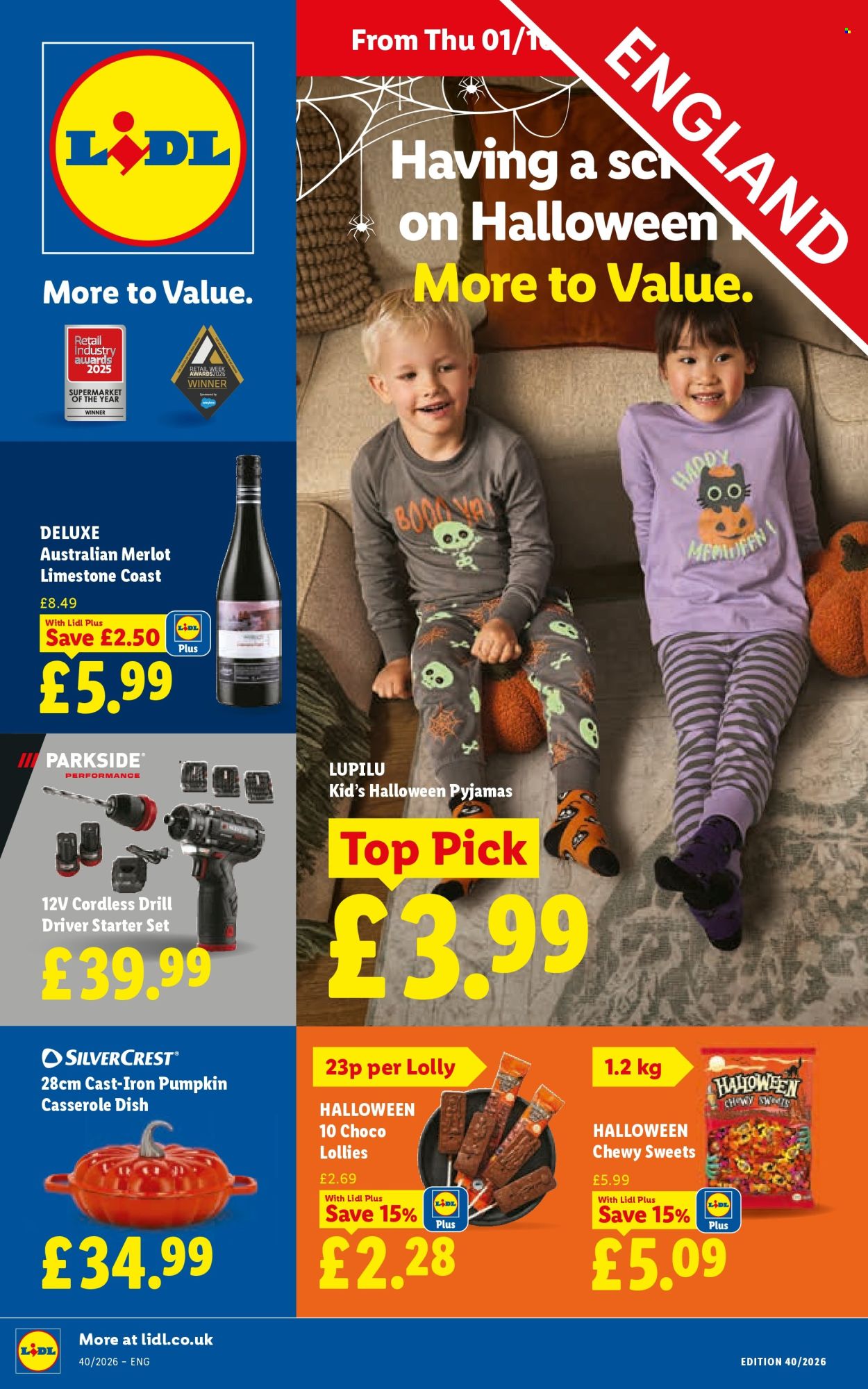 Lidl offer  - 1.10.2026 - 7.10.2026. Page 1. Page 1