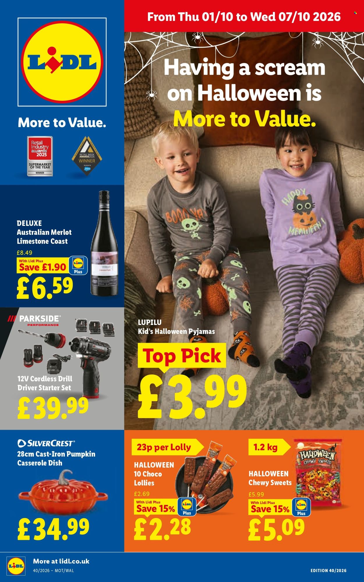 Lidl offer  - 1.10.2026 - 7.10.2026. Page 1. Page 1