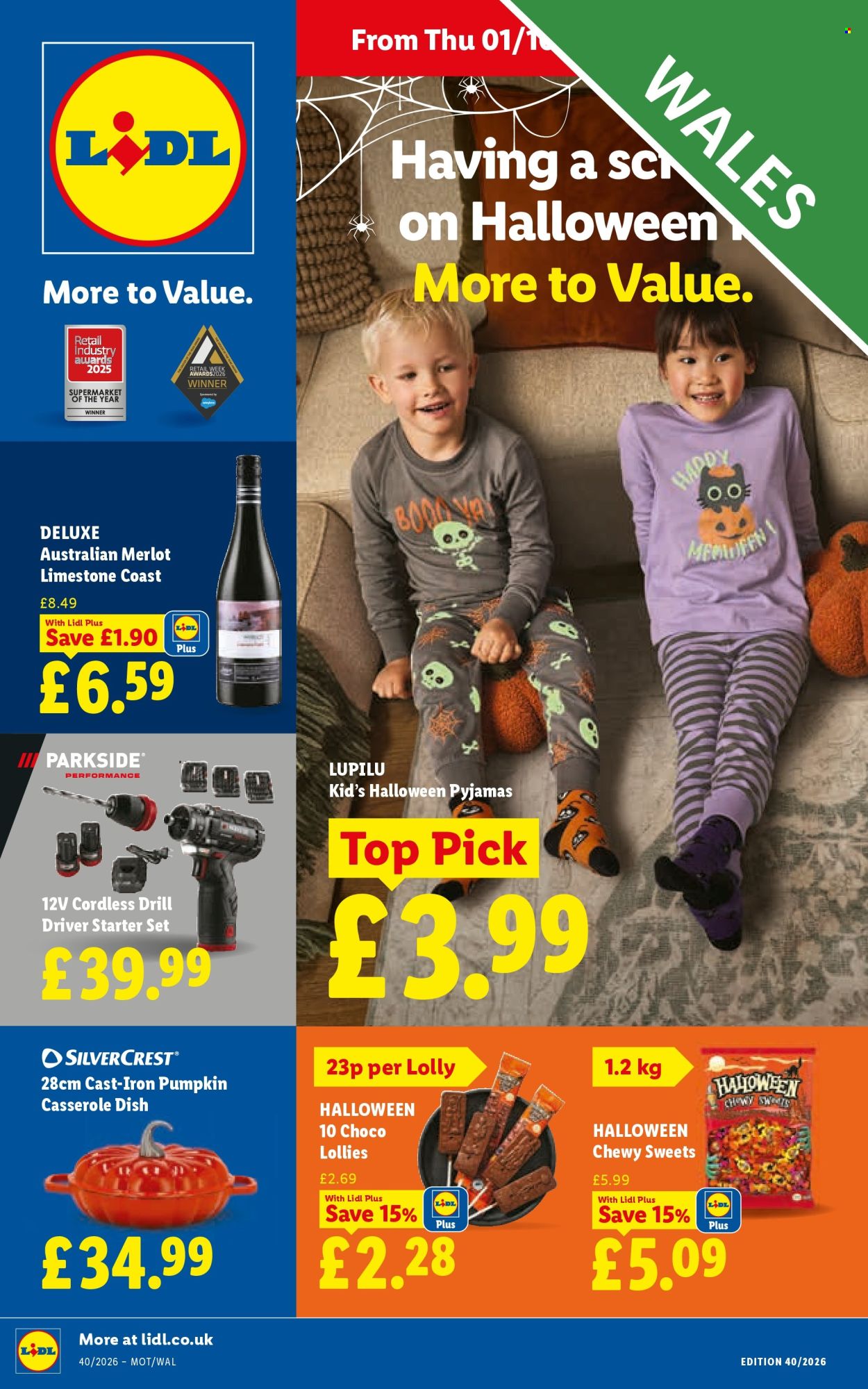 Lidl offer  - 1.10.2026 - 7.10.2026. Page 1. Page 1