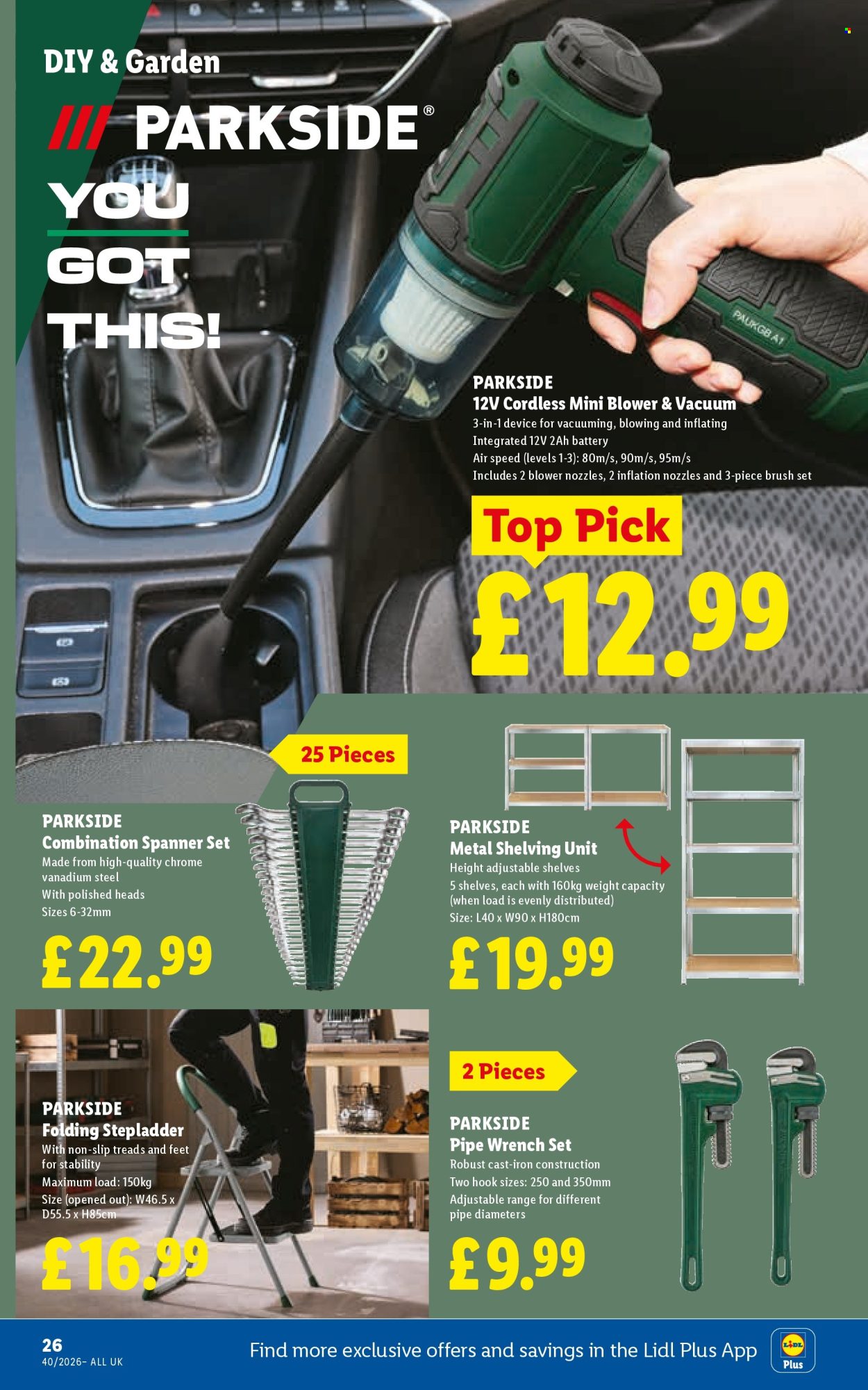 Lidl offer  - 1.10.2026 - 7.10.2026. Page 30. Page 30