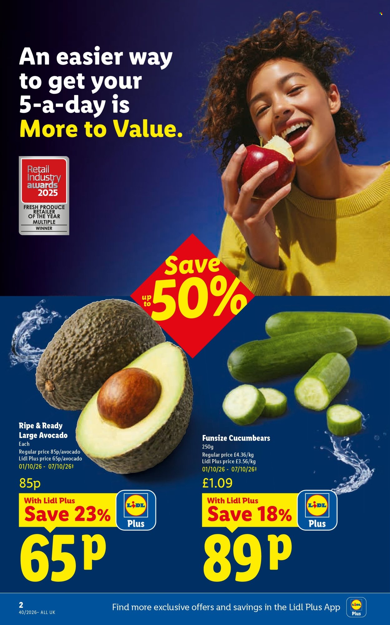 Lidl offer  - 1.10.2026 - 7.10.2026. Page 2. Page 2