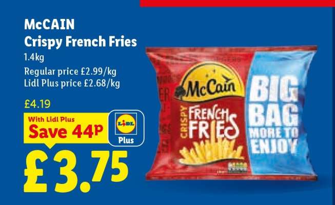 McCain Crispy French Fries