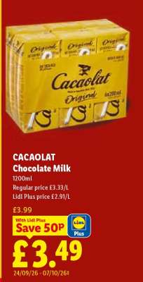 CACAOLAT Chocolate Milk