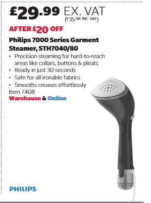 Philips 7000 Series Garment Steamer, STH7040/80