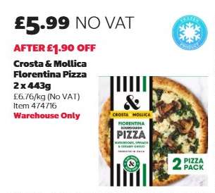 Crosta & Mollica Florentina Pizza
