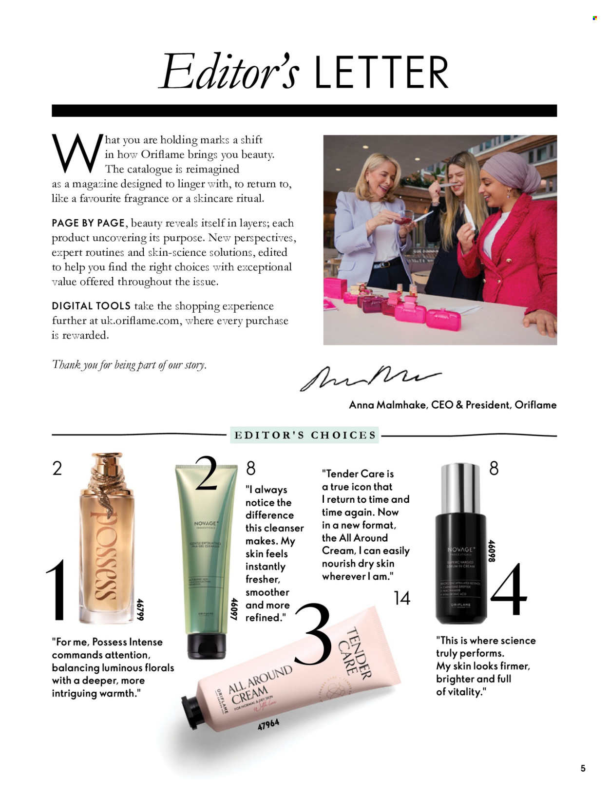 Oriflame offer  - 30.9.2026 - 10.11.2026. Page 5. Page 5