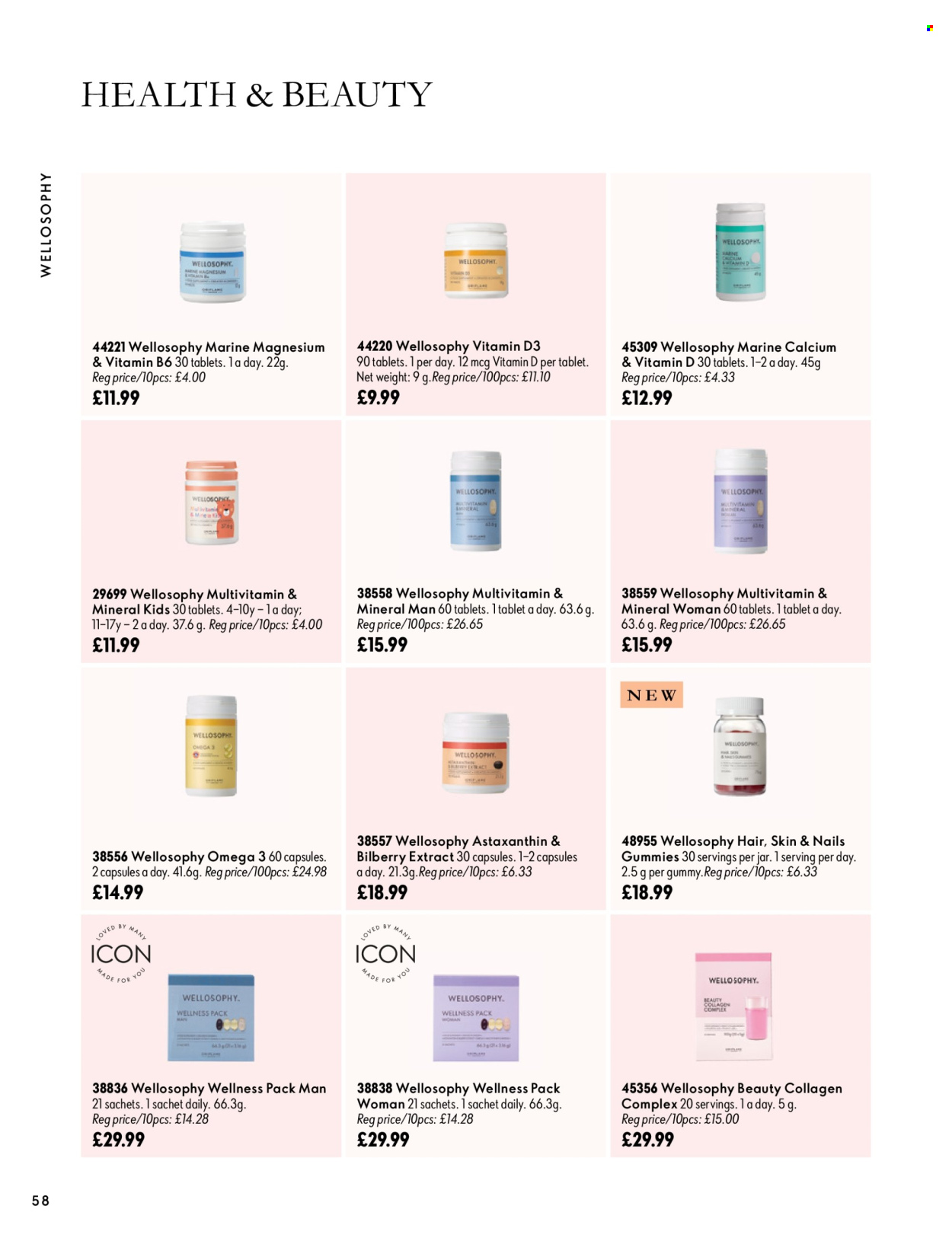 Oriflame offer  - 30.9.2026 - 10.11.2026. Page 58. Page 58