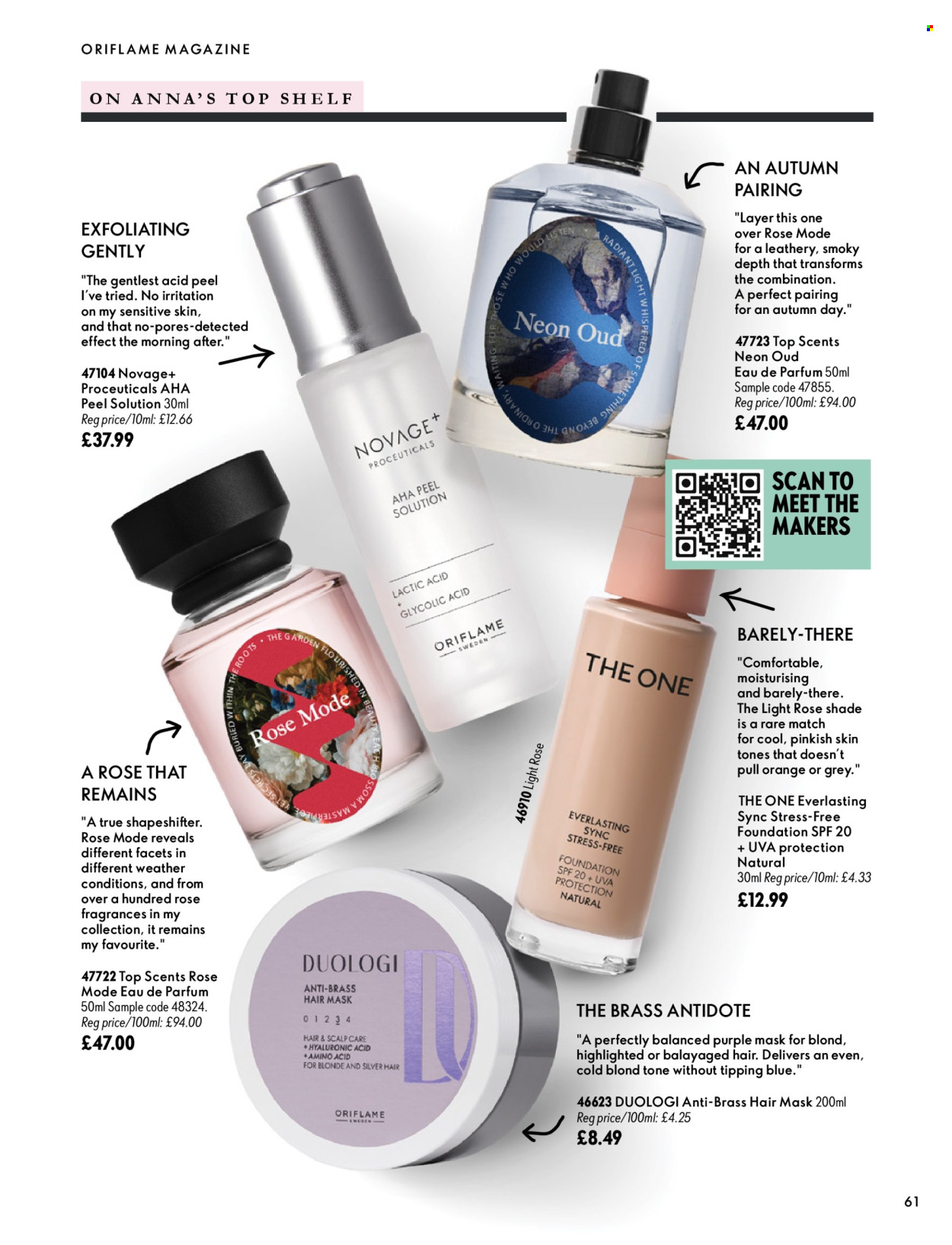 Oriflame offer  - 30.9.2026 - 10.11.2026. Page 61. Page 61