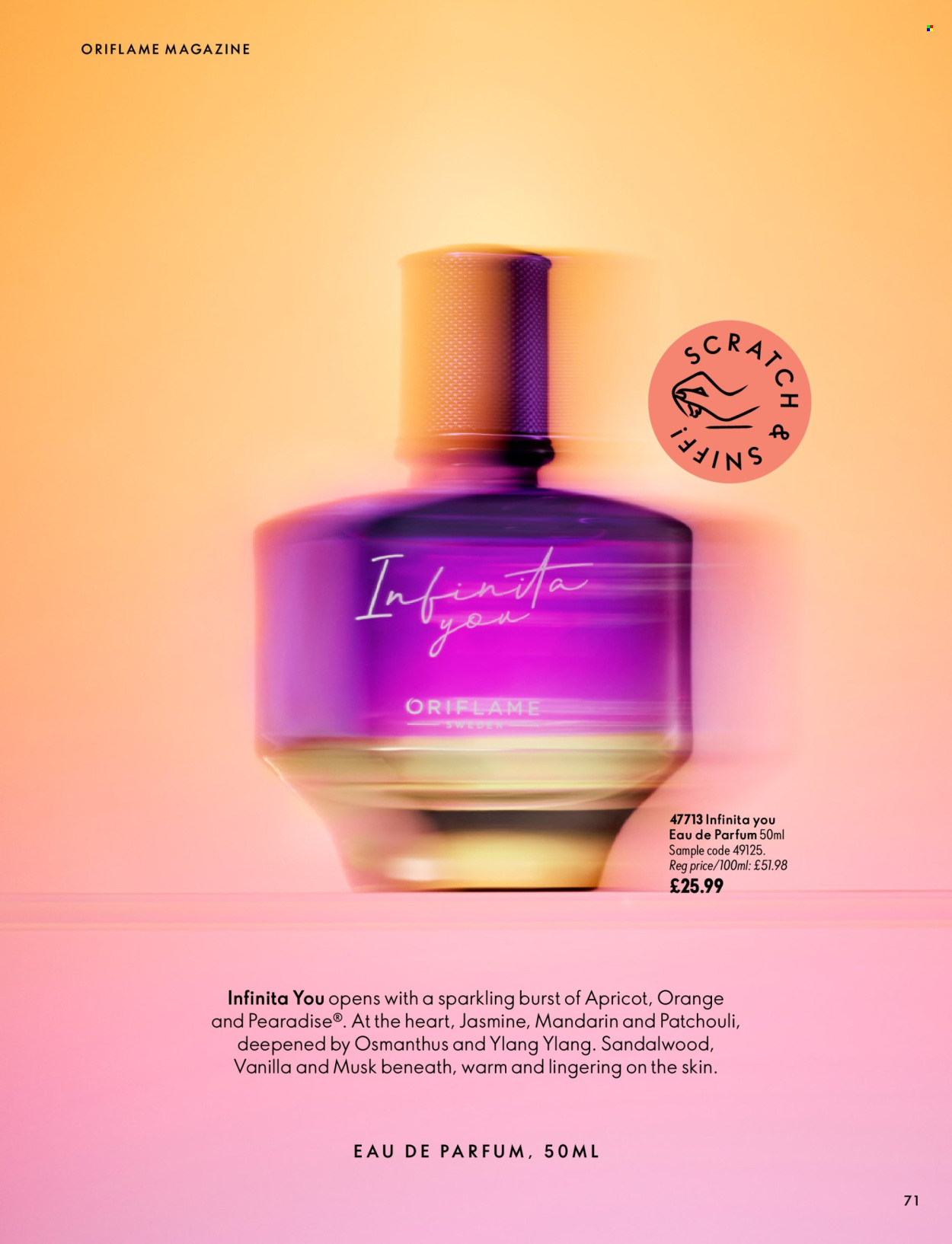 Oriflame offer  - 30.9.2026 - 10.11.2026. Page 71. Page 71
