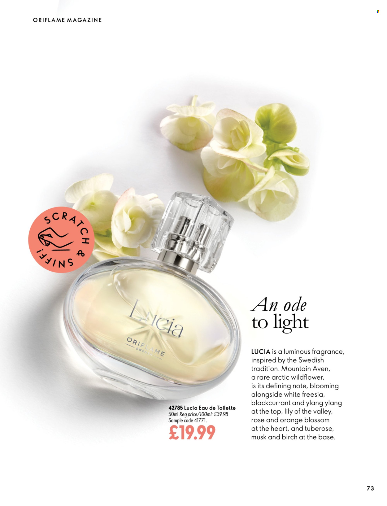 Oriflame offer  - 30.9.2026 - 10.11.2026. Page 73. Page 73