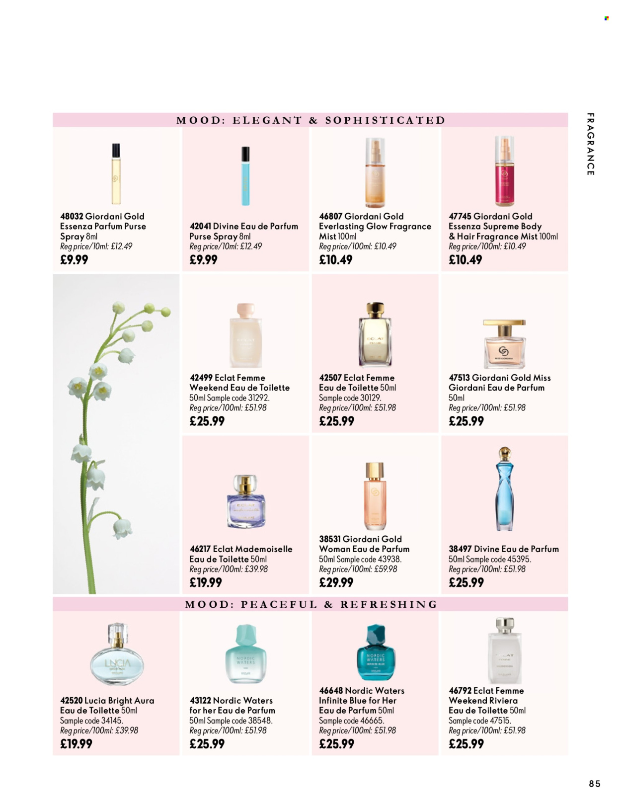 Oriflame offer  - 30.9.2026 - 10.11.2026. Page 85. Page 85