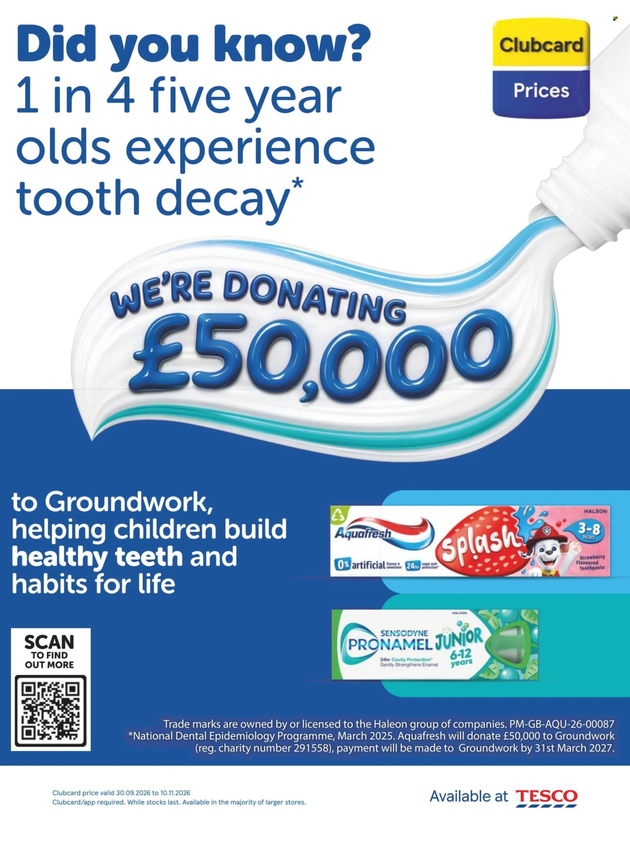 Tesco offer  - 1.10.2026 - 31.10.2026. Page 52. Page 52