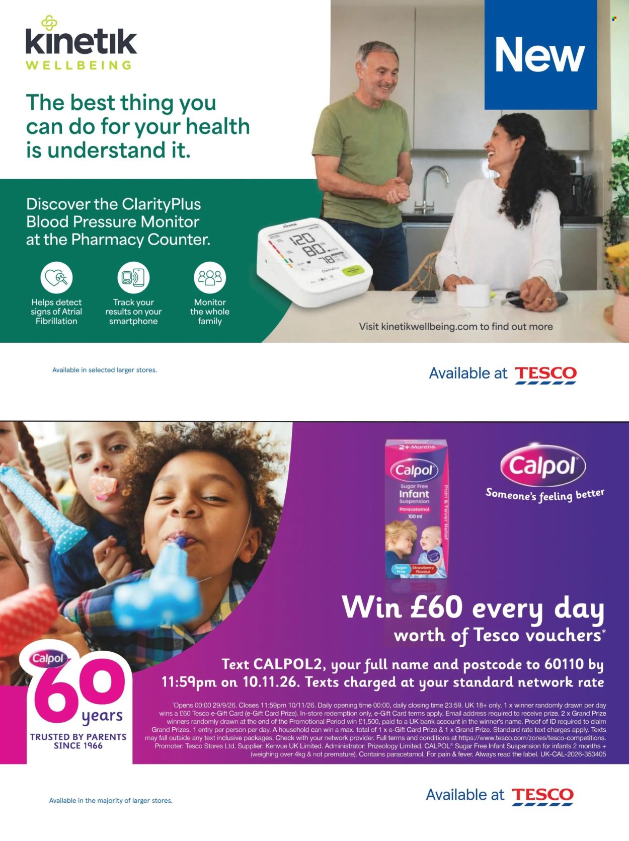 Tesco offer  - 1.10.2026 - 31.10.2026. Page 94. Page 94