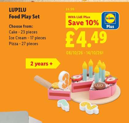 Lupilu Food Play Set