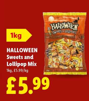 HALLOWEEN Sweets and Lollipop Mix
