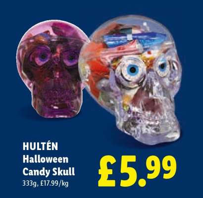 HULTÉN Halloween Candy Skull