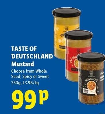 TASTE OF DEUTSCHLAND Mustard