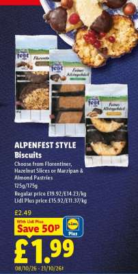 ALPENFEST STYLE Biscuits
