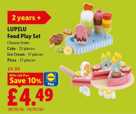 Lupilu Food Play Set