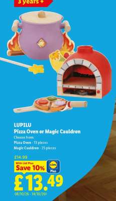 LUPILU Pizza Oven or Magic Cauldron