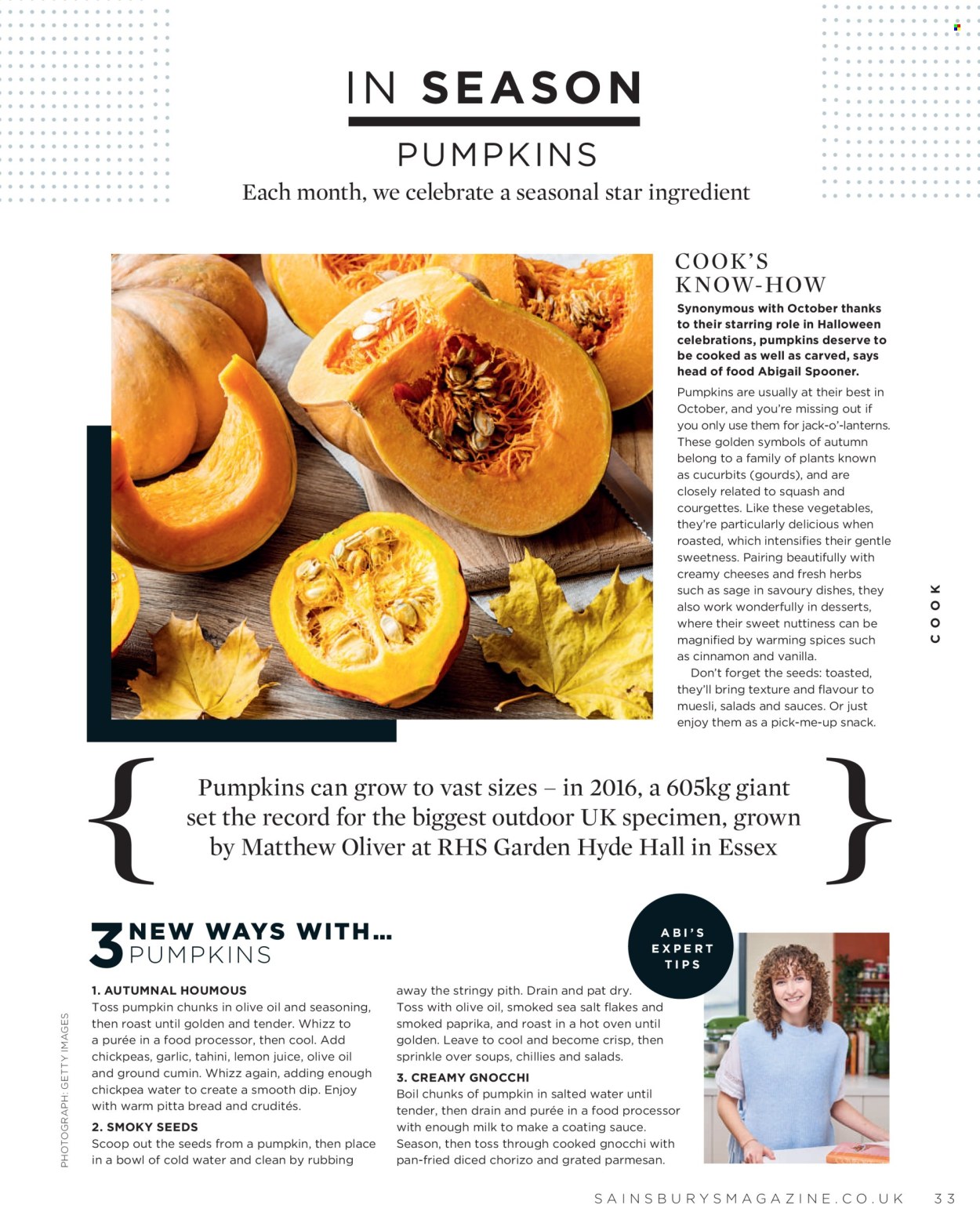 Sainsbury's offer  - 1.10.2026 - 31.10.2026. Page 33. Page 33