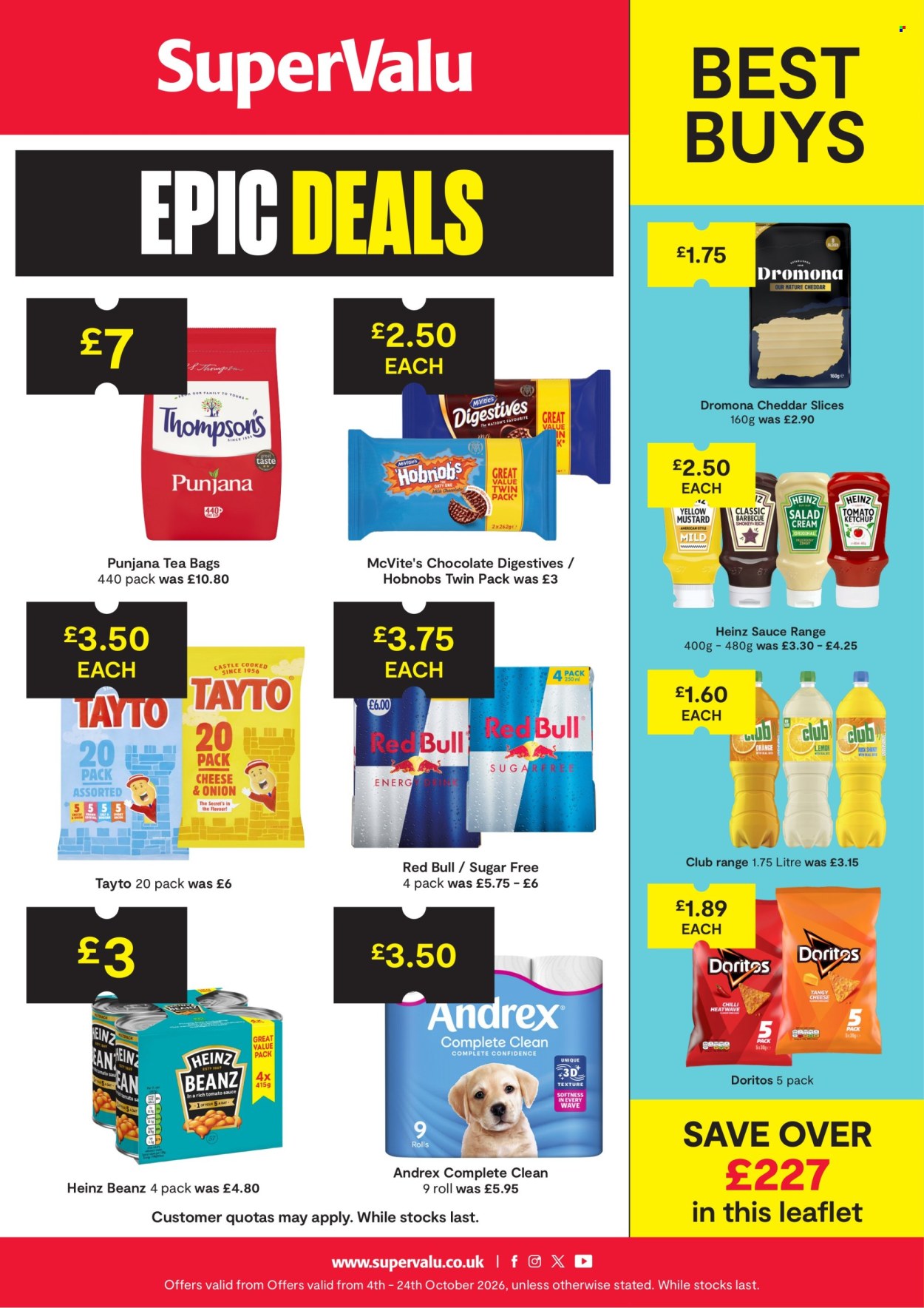 SuperValu offer  - 4.10.2026 - 24.10.2026. Page 1. Page 1