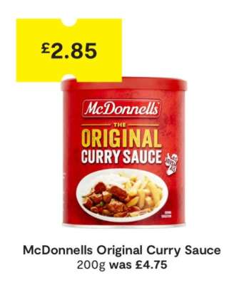 McDonnells Original Curry Sauce