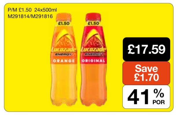 LUCOZADE ENERGY