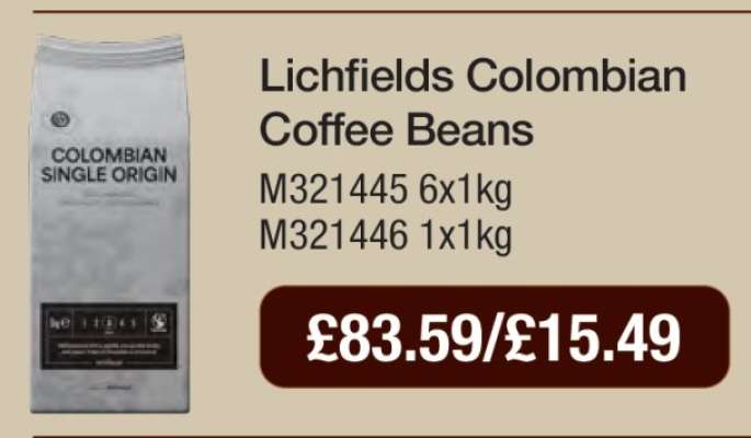 Lichfields Colombian Coffee Beans