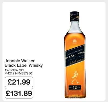 Johnnie Walker Black Label Whisky