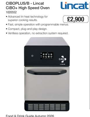 CIBOPLUS/B - Lincat CiBO+ High Speed Oven