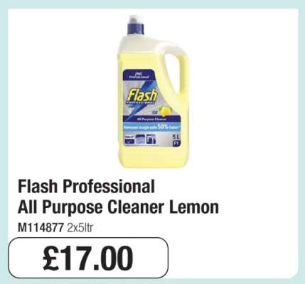 Flash Professional All Purpose Cleaner Lemon