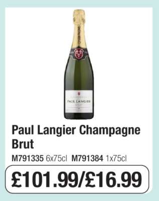 Paul Langier Champagne Brut