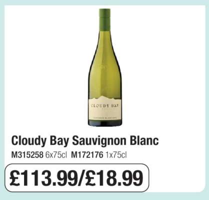 Cloudy Bay Sauvignon Blanc