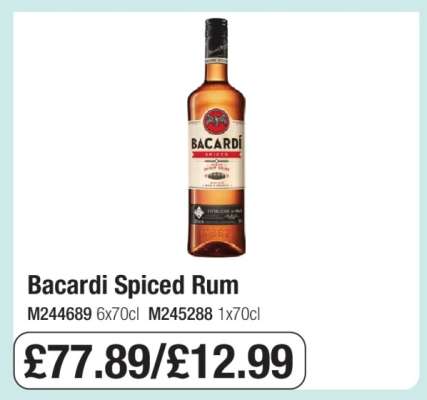 BACARDÍ Spiced Rum