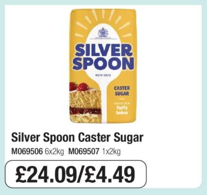 Silver Spoon Caster Sugar