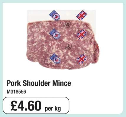 Pork Shoulder Mince