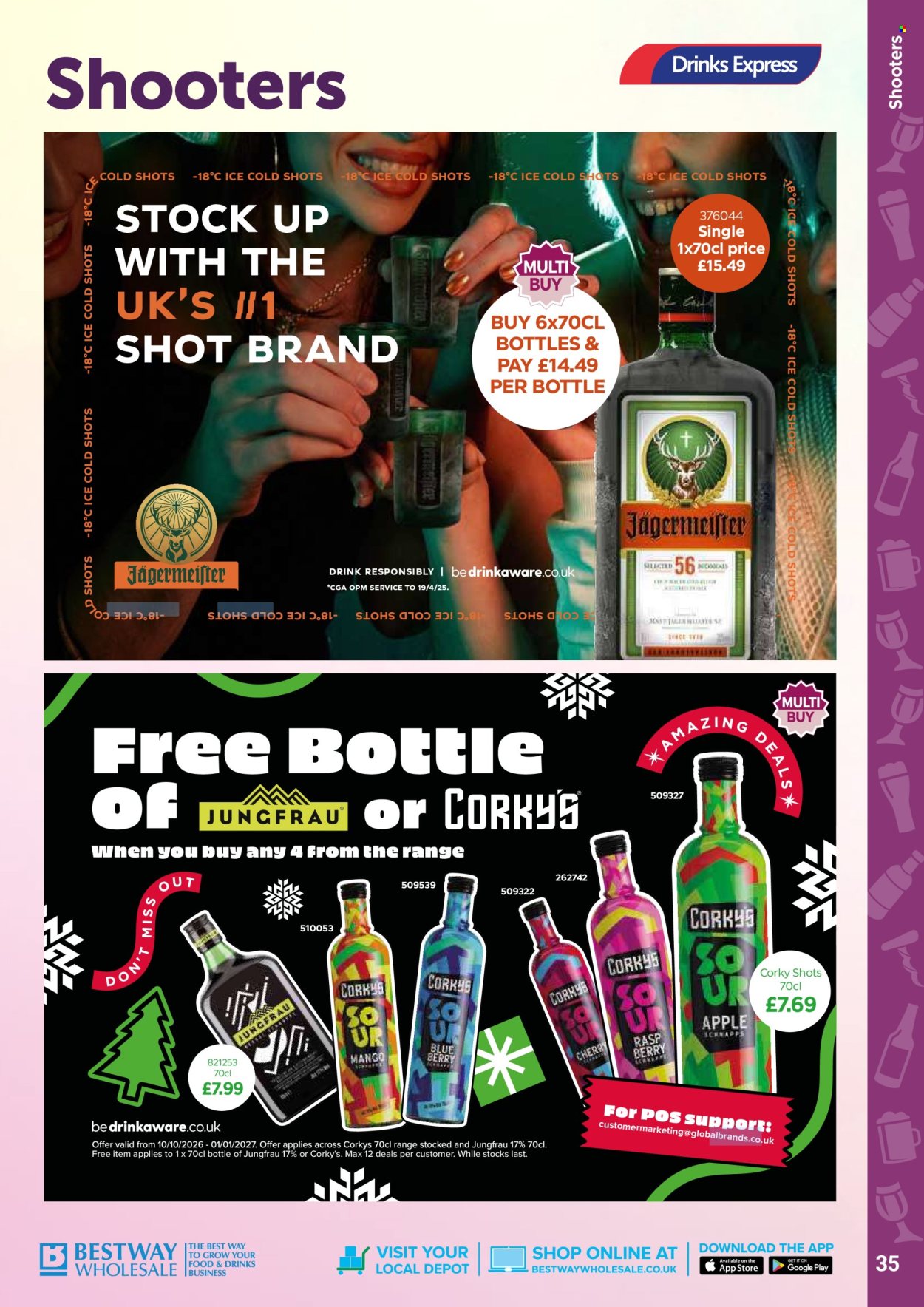 Bestway offer  - 9.10.2026 - 5.1.2027. Page 35. Page 35