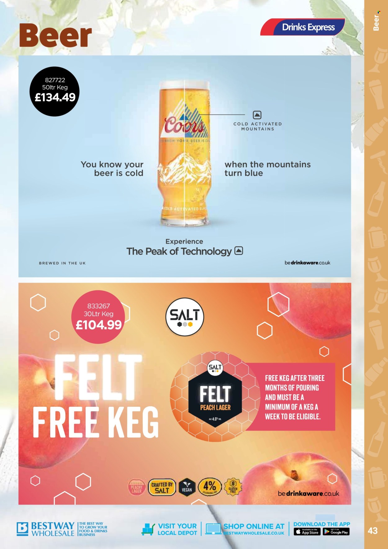 Bestway offer  - 9.10.2026 - 5.1.2027. Page 43. Page 43